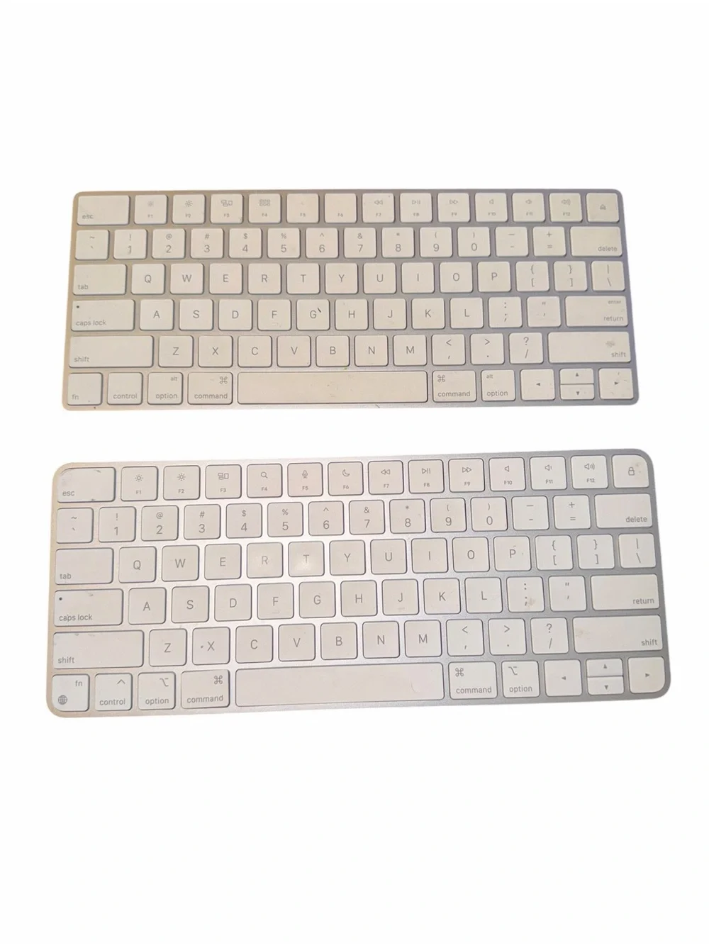 Apple White Aluminum Bluetooth Magic Keyboard Pair